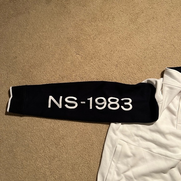 NAUTICA Colorblock Heritage Mock-Neck Active Pullover - Picture 5 of 6